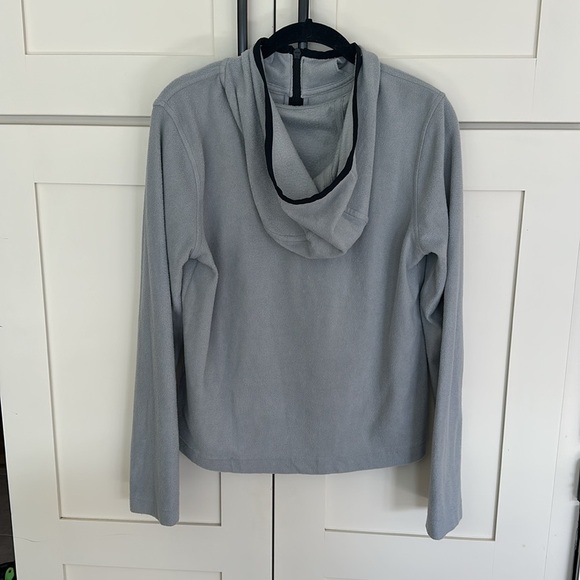 Abercrombie & Fitch Fleece Quarter Zip Hoodie - Picture 3 of 12